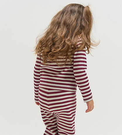 The New Siblings Cardigan - TnstFro - Rib - Gardenia Striped
