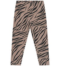 The New Siblings Leggings -  TnstVerde - Taupe Grey AOP
