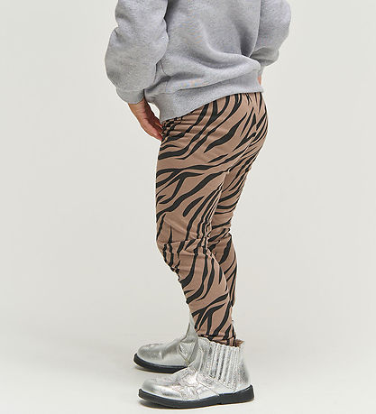 The New Siblings Leggings -  TnstVerde - Taupe Grey AOP