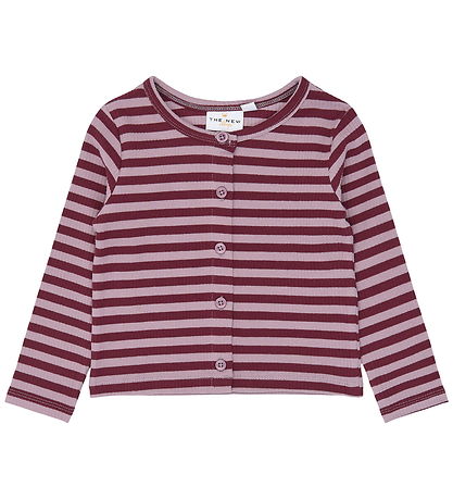 The New Siblings Cardigan - TnstFro - Elderberry Striped