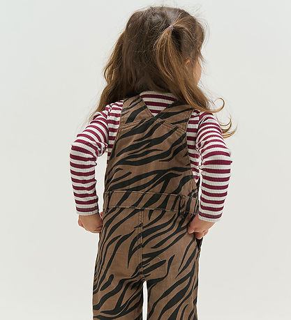 The New Siblings Bluse - TnstFro - Rib - Gardenia Striped
