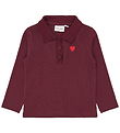 The New Siblings Polobluse - tnstVernina - Burgundy