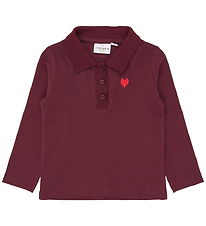 The New Siblings Polobluse - tnstVernina - Burgundy