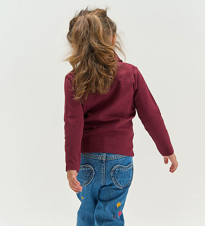 The New Siblings Polobluse - tnstVernina - Burgundy