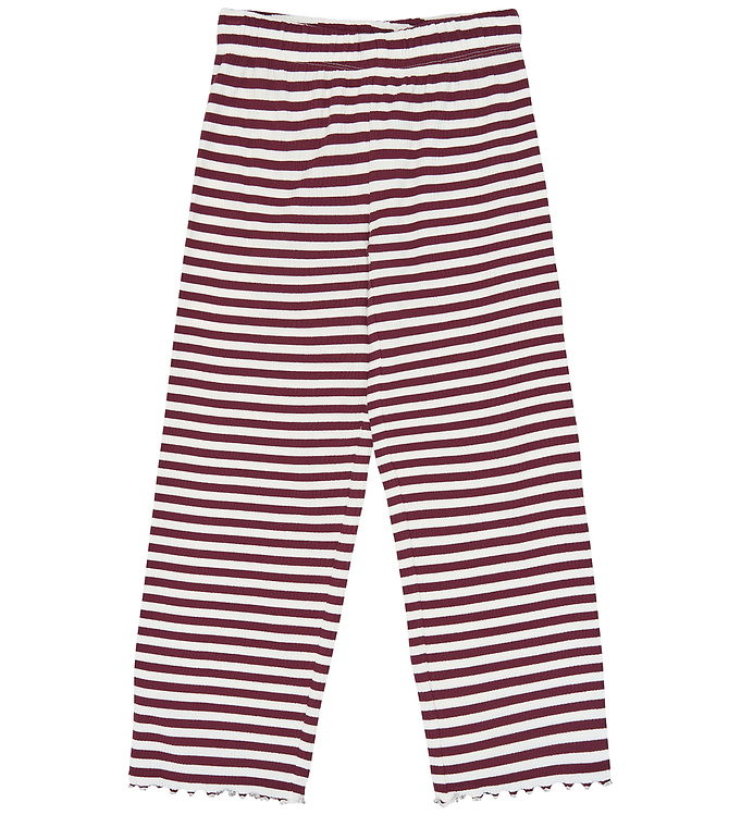 The New Bukser - TnMoore Wide Rob - Gardenia Striped