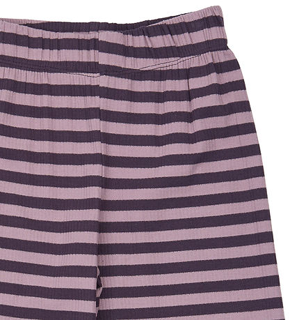 The New Bukser - TnMoor Wide Rib - Sweet Grape Striped