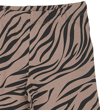 The New Leggings - TnVebra - Taupe Gray AOP
