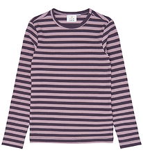 The New Bluse - TnMoore - Rib - Sweet Grape Striped