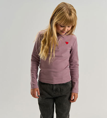 The New Bluse - TnVarena - Rib - Elderberry