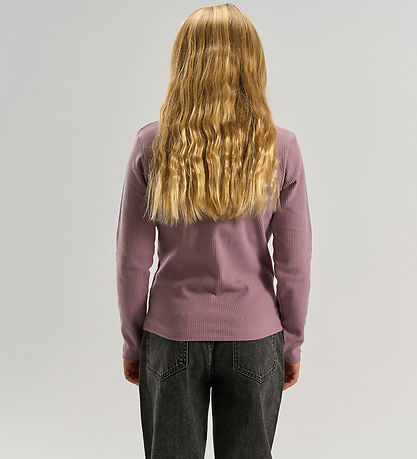 The New Bluse - TnVarena - Rib - Elderberry