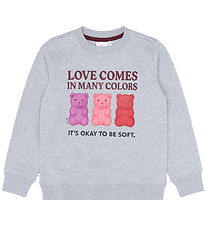 The New Sweatshirt - TnVivi - Light Grey Melange