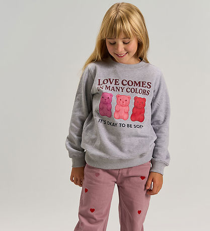 The New Sweatshirt - TnVivi - Light Grey Melange
