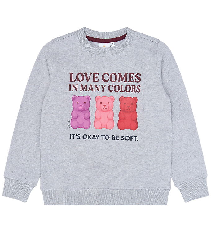 The New Sweatshirt - TnVivi - Light Grey Melange