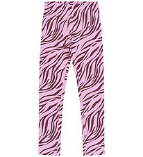 The New Leggings - TnVebra - Pink Lavender AOP
