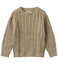 Wheat Bluse - Strik - Oliver - Gravel