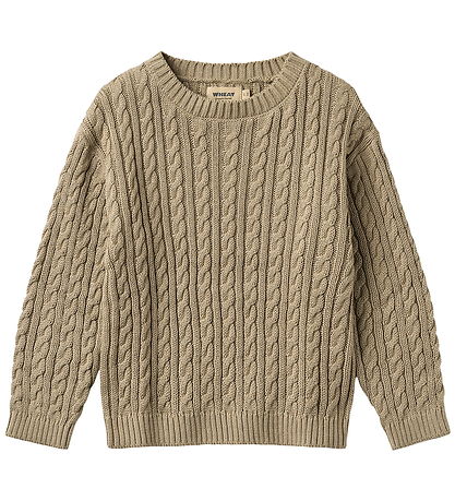 Wheat Bluse - Strik - Oliver - Gravel