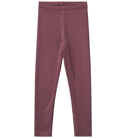 Wheat Leggings - Rib - 2-pak - Jules - Eggplant