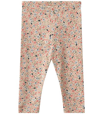 Wheat Leggings - Jules - Grey Cloud Flowers