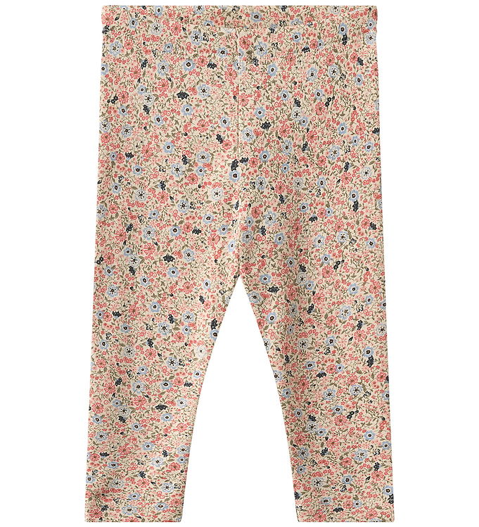 Wheat Leggings - Jules - Grey Cloud Flowers