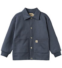 Wheat Sweatskjorte - Carmine - Greyblue