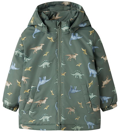 Name It Vinterjakke - Noos - NmmMax - Laurel Wreath/5 Dino