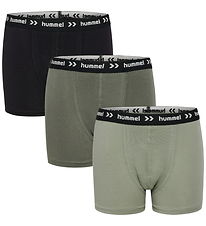 Hummel Boxershorts - hmlJR Nalle - 3-pak - Castor Gray