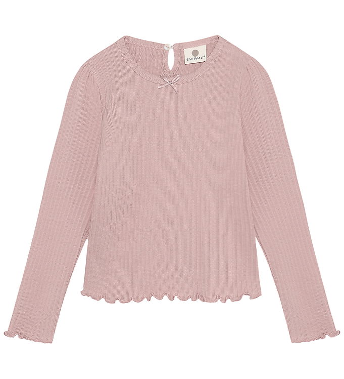 En Fant Bluse - Adobe Rose