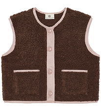 En Fant Gilet - Teddy - Chestnut