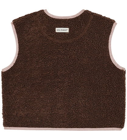 En Fant Fleecevest - Teddy - Chestnut