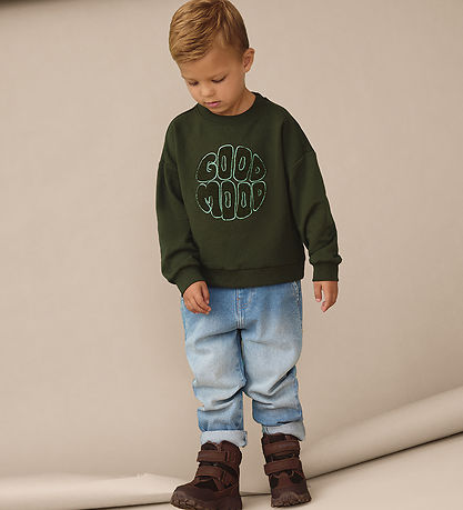 En Fant Sweatshirt - Kombu Green