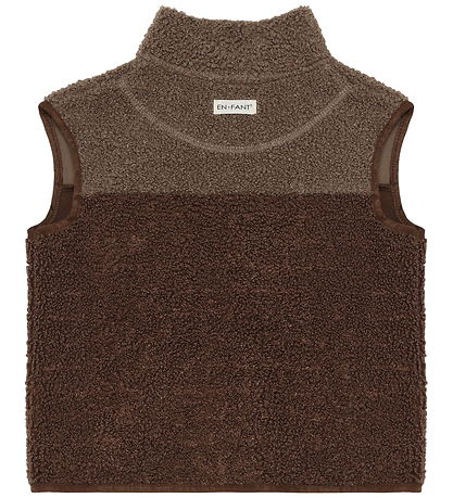 En Fant Fleecevest - Teddy - Chestnut