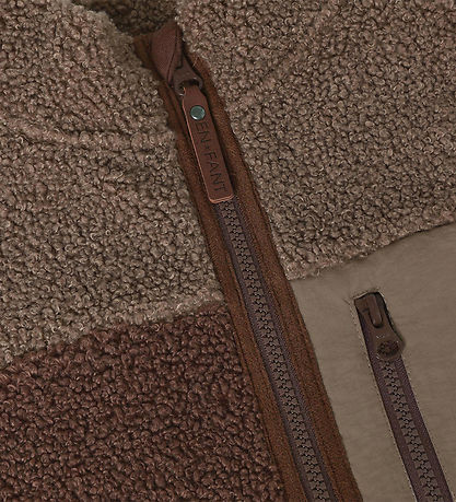 En Fant Fleecevest - Teddy - Chestnut