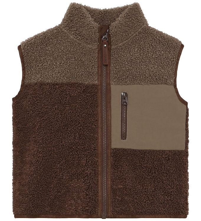 En Fant Vest - Teddy - Chestnut