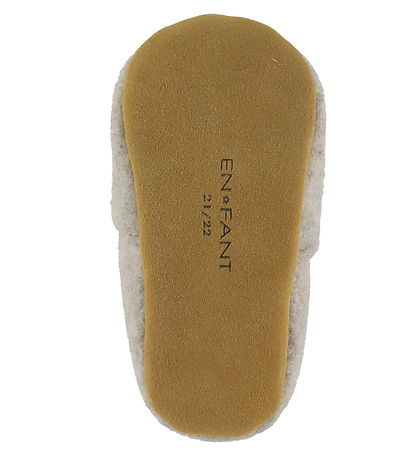 En Fant Futter - Uld m. Rib - Sand Melange