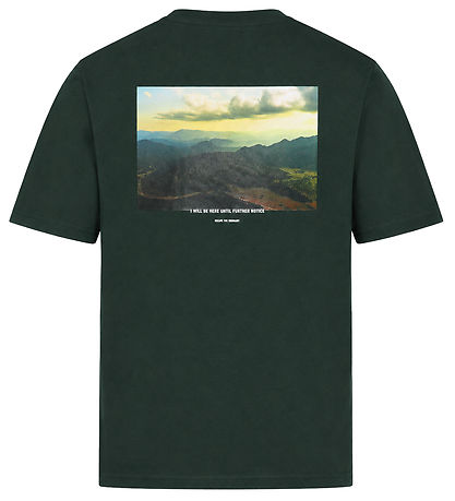 Hound T-shirt - HdAnton - Dark Green m. Print