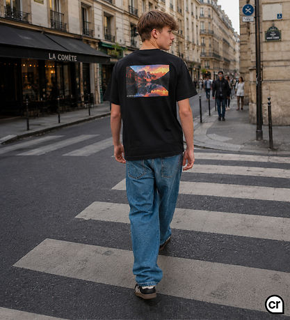 Hound T-shirt - HdAnton - Sort m. Print