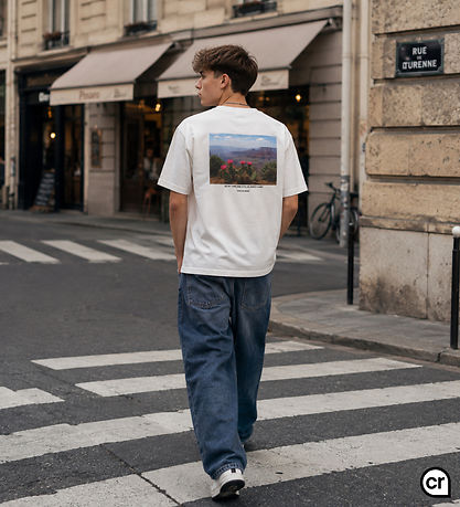 Hound T-shirt - HdAnton - Hvid m. Print