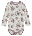Name It Body l/æ - Uld - NbfWillitus - Snow White/Flower Bouquet