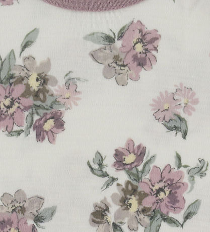 Name It Body l/æ - Uld - NbfWillitus - Snow White/Flower Bouquet