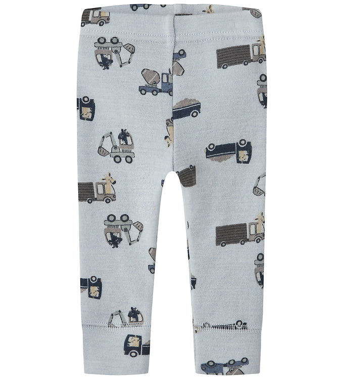 Name It Leggings- Uld - NbmWillit - Arctic Ice/Animals At Wor
