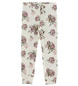 Name It Leggins - Uld - NbfWillitus - Snow White/Flower Bouquet