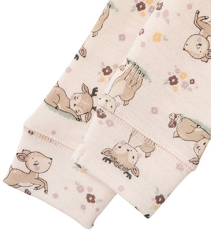 Name It Leggins - Uld - NbfWillit -Snow White/Bambi + Flower