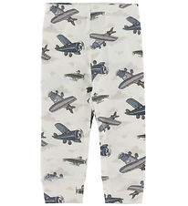 Name It Leggings - Uld - NbmVillitus - Snow White/Airplanes