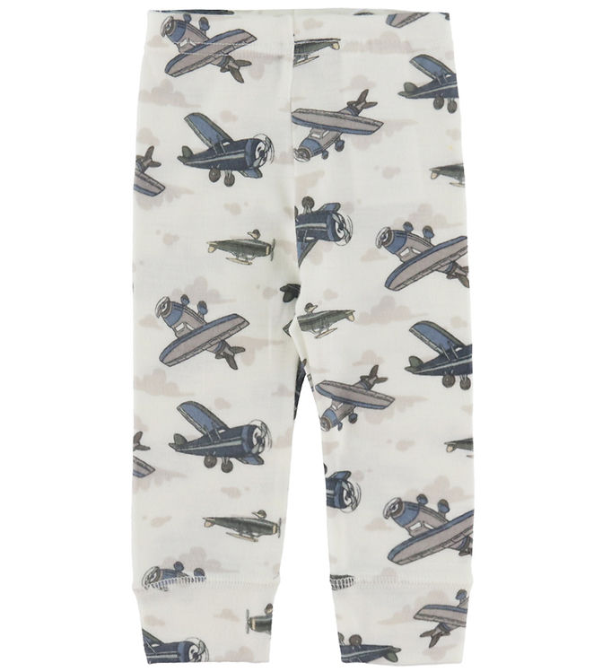 Name It Leggings - Uld - NbmVillitus - Snow White/Airplanes