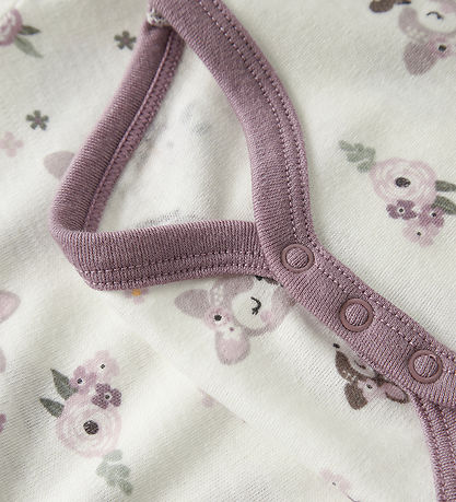 Name It Body l/æ - Uld - NbfVillit - Snow White/Bambi + Flowers