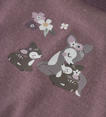 Name It Body l/æ - Uld - NbfWillit - Toadstool/Bambi + Flowers