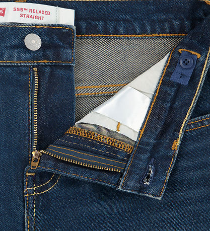 Levis Jeans - 555 Relaxed Straight - Dark Hallow