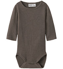 Name It Body l/æ - Uld/Silke - Rib - NbmWossa - Morel