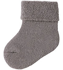 Name It Strømper - Uld - Teddy - NbnWaksi - Satellite