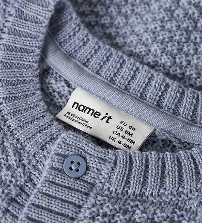Name It Cardigan - Uld - Strik - NbmWrilla - Eventide